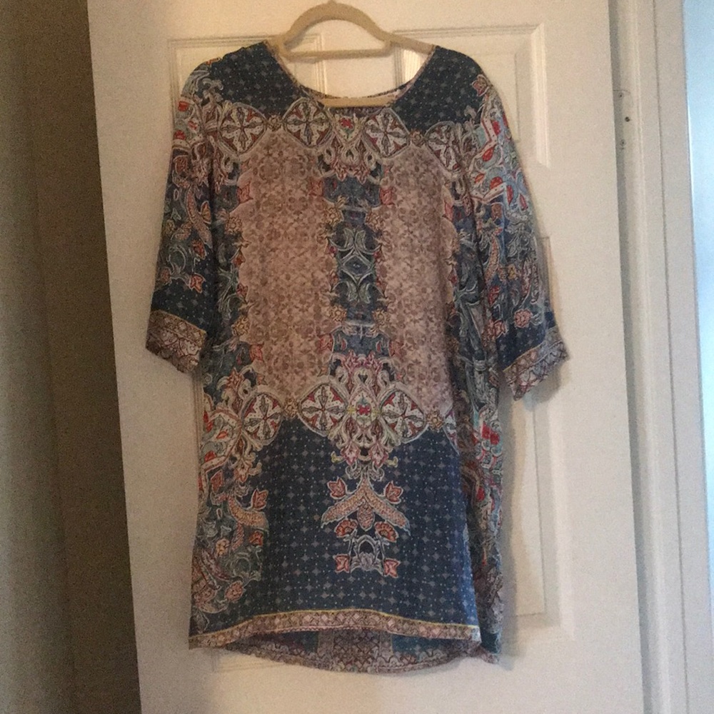 Johnny Was long sleeve dress